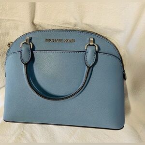 NWOT Michael Kors Light Blue Satchel